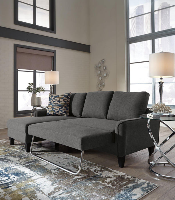 Jarreau Sofa Chaise Sleeper - Furniture Bros & Mattress (Bolingbrook, IL)