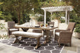 Beachcroft Outdoor Dining Set - Furniture Bros & Mattress (Bolingbrook, IL)