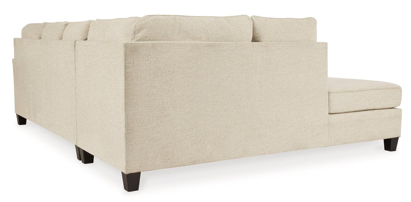 Abinger 2-Piece Sectional with Chaise - Furniture Bros & Mattress (Bolingbrook, IL)