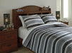 Merlin 3-Piece Coverlet Set - Furniture Bros & Mattress (Bolingbrook, IL)