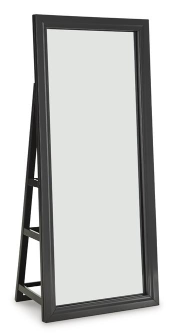 Evesen Floor Standing Mirror/Storage - Furniture Bros & Mattress (Bolingbrook, IL)