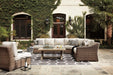 Beachcroft Outdoor Seating Set - Furniture Bros & Mattress (Bolingbrook, IL)