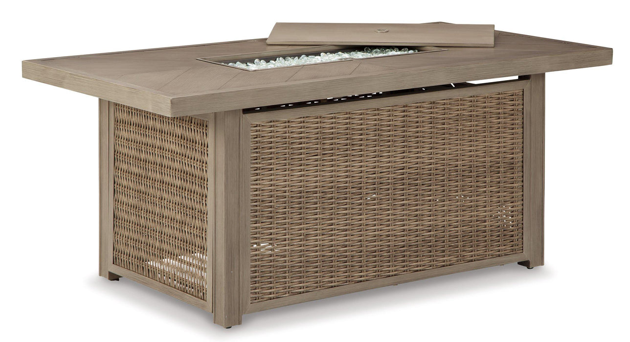 Beachcroft Outdoor Seating Set - Furniture Bros & Mattress (Bolingbrook, IL)