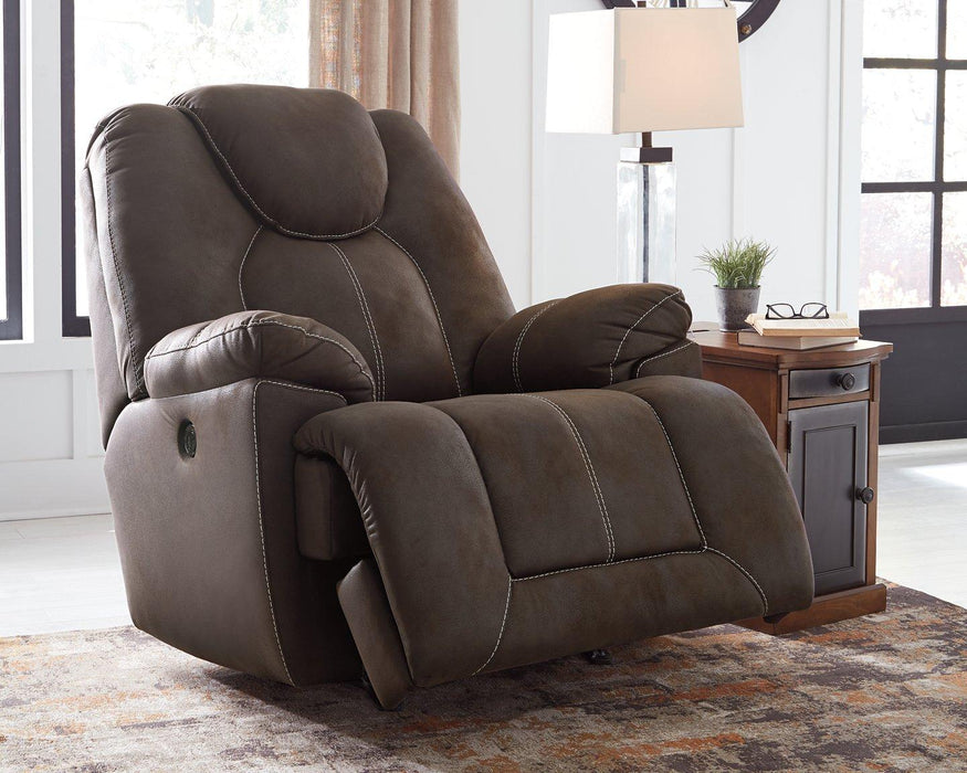 Warrior Fortress Power Recliner - Furniture Bros & Mattress (Bolingbrook, IL)