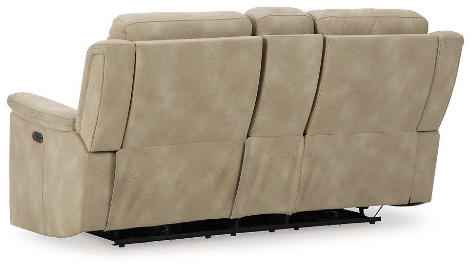 Next-Gen DuraPella Power Reclining Loveseat with Console - Furniture Bros & Mattress (Bolingbrook, IL)