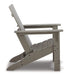 Visola Outdoor Adirondack Chair Set with End Table - Furniture Bros & Mattress (Bolingbrook, IL)
