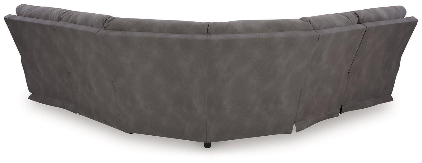 Next-Gen DuraPella Power Reclining Sectional - Furniture Bros & Mattress (Bolingbrook, IL)