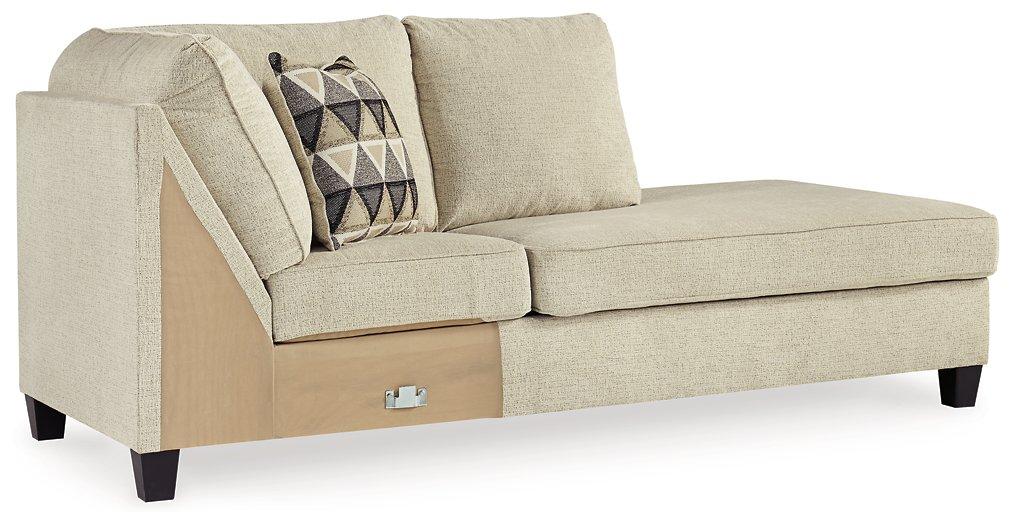 Abinger 2-Piece Sectional with Chaise - Furniture Bros & Mattress (Bolingbrook, IL)
