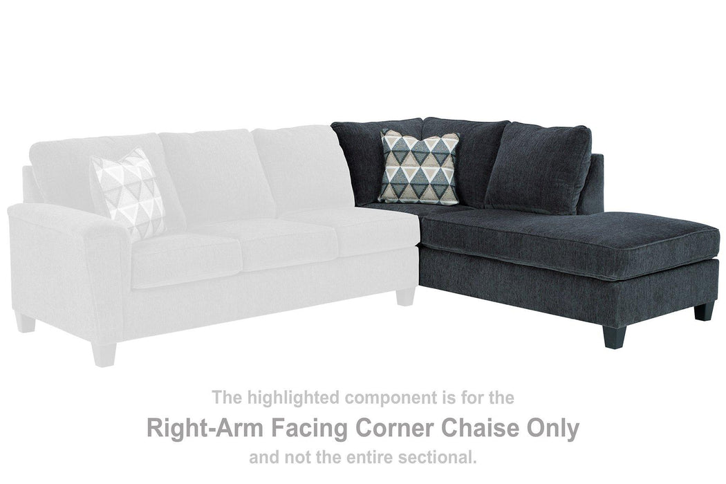Abinger 2-Piece Sectional with Chaise - Furniture Bros & Mattress (Bolingbrook, IL)