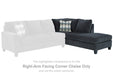 Abinger 2-Piece Sectional with Chaise - Furniture Bros & Mattress (Bolingbrook, IL)