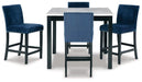 Cranderlyn Counter Height Dining Table and Bar Stools (Set of 5) - Furniture Bros & Mattress (Bolingbrook, IL)