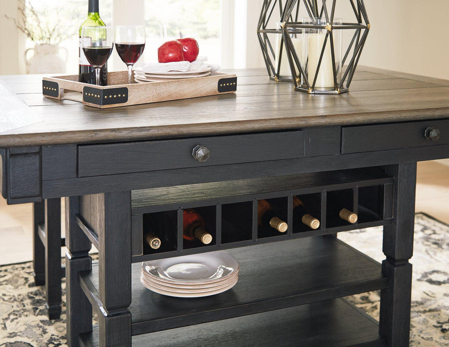 Tyler Creek Counter Height Dining Set - Furniture Bros & Mattress (Bolingbrook, IL)