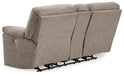 Cavalcade Power Reclining Loveseat with Console - Furniture Bros & Mattress (Bolingbrook, IL)