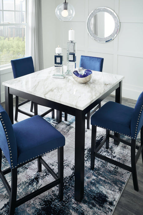 Cranderlyn Counter Height Dining Table and Bar Stools (Set of 5) - Furniture Bros & Mattress (Bolingbrook, IL)