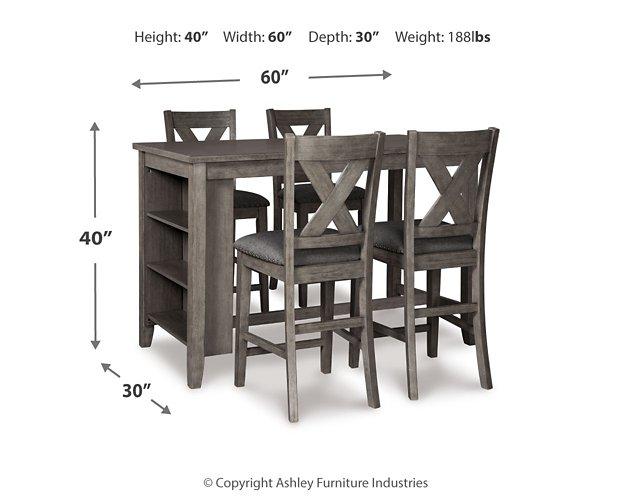 Caitbrook Counter Height Dining Set - Furniture Bros & Mattress (Bolingbrook, IL)