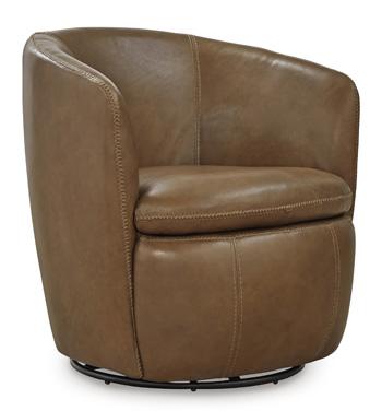 Kierreys Swivel Accent Chair - Furniture Bros & Mattress (Bolingbrook, IL)