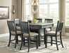 Tyler Creek Counter Height Dining Set - Furniture Bros & Mattress (Bolingbrook, IL)