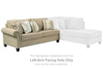 Dovemont 2-Piece Sectional with Chaise - Furniture Bros & Mattress (Bolingbrook, IL)