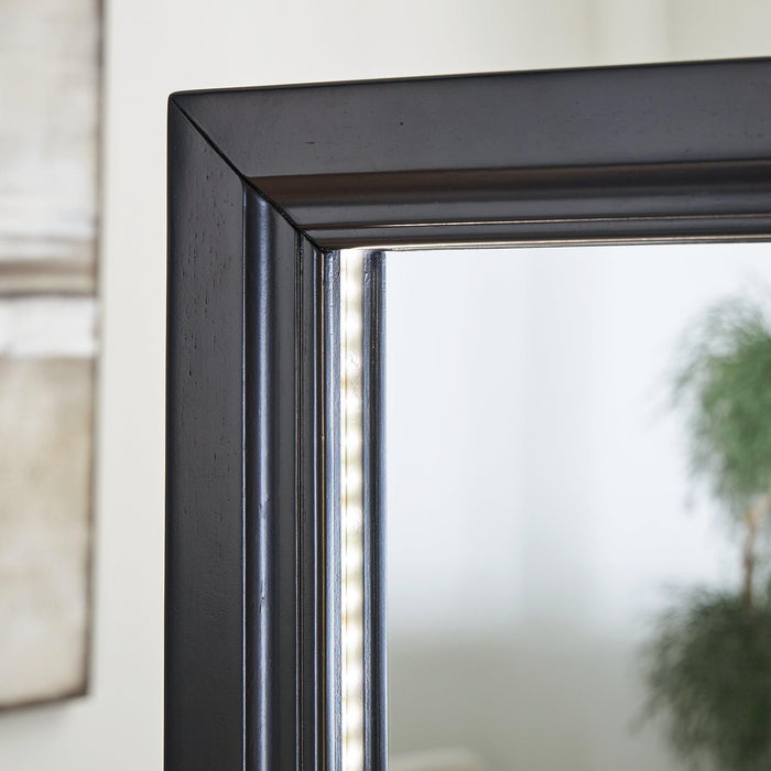 Evesen Floor Standing Mirror/Storage - Furniture Bros & Mattress (Bolingbrook, IL)