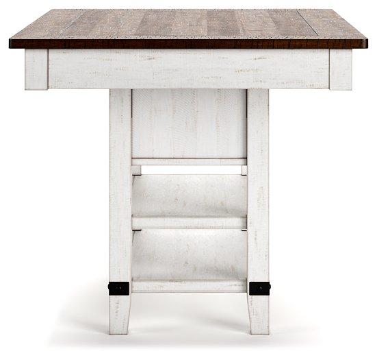 Valebeck Counter Height Dining Table - Furniture Bros & Mattress (Bolingbrook, IL)