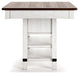 Valebeck Counter Height Dining Table - Furniture Bros & Mattress (Bolingbrook, IL)