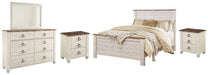 Willowton Bedroom Set - Furniture Bros & Mattress (Bolingbrook, IL)