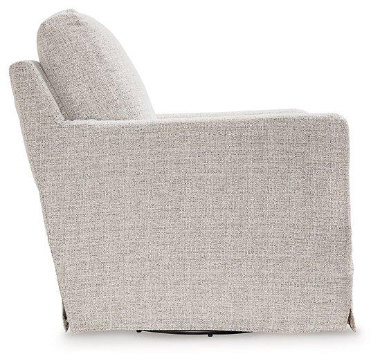 Nenana Next-Gen Nuvella Swivel Glider Accent Chair - Furniture Bros & Mattress (Bolingbrook, IL)