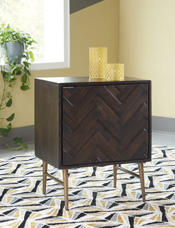 Dorvale Accent Cabinet - Furniture Bros & Mattress (Bolingbrook, IL)