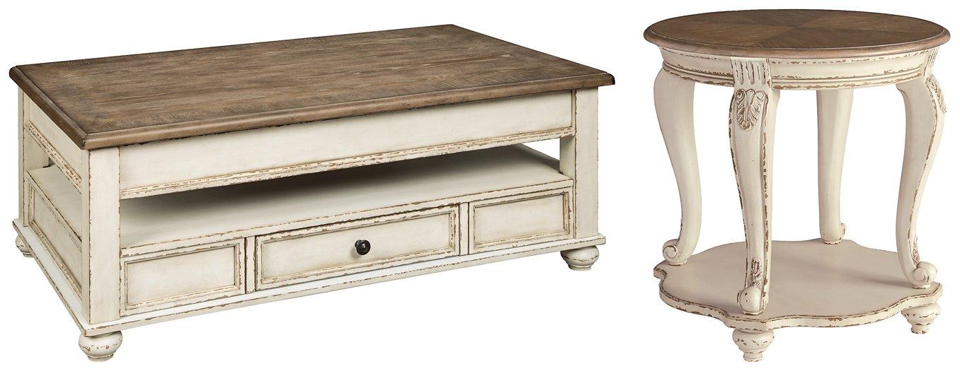Realyn Table Set - Furniture Bros & Mattress (Bolingbrook, IL)