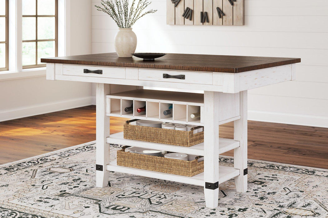 Valebeck Counter Height Dining Table - Furniture Bros & Mattress (Bolingbrook, IL)