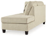 Abinger 2-Piece Sectional with Chaise - Furniture Bros & Mattress (Bolingbrook, IL)
