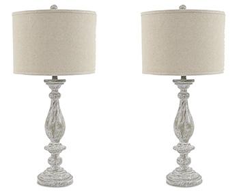 Bernadate Lamp Set - Furniture Bros & Mattress (Bolingbrook, IL)