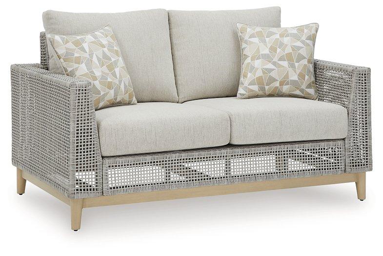Seton Creek Outdoor Seating Set - Furniture Bros & Mattress (Bolingbrook, IL)