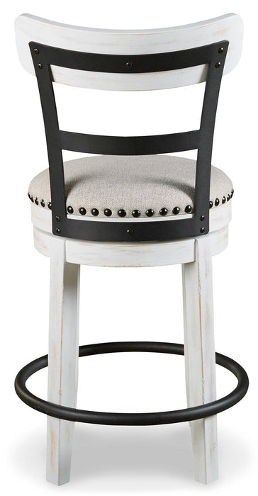 Valebeck Counter Height Bar Stool - Furniture Bros & Mattress (Bolingbrook, IL)