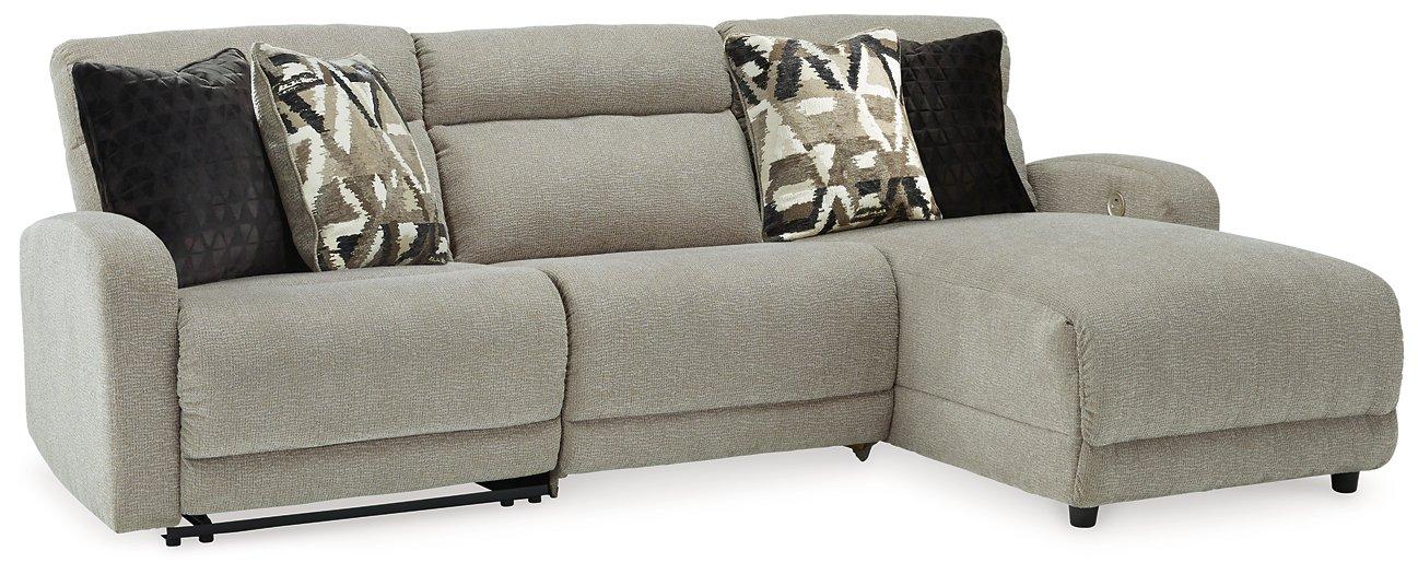 Colleyville Power Reclining Sectional with Chaise - Furniture Bros & Mattress (Bolingbrook, IL)