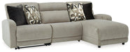 Colleyville Power Reclining Sectional with Chaise - Furniture Bros & Mattress (Bolingbrook, IL)