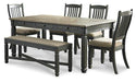 Tyler Creek Dining Set - Furniture Bros & Mattress (Bolingbrook, IL)