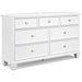 Fortman Dresser and Mirror - Furniture Bros & Mattress (Bolingbrook, IL)