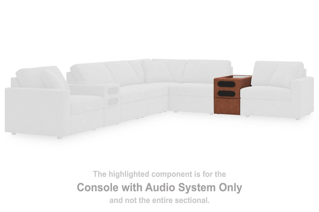 Modmax Balanced Sectional with Audio and Storage Consoles - Furniture Bros & Mattress (Bolingbrook, IL)