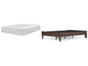 Calverson Bed and Mattress Set - Furniture Bros & Mattress (Bolingbrook, IL)