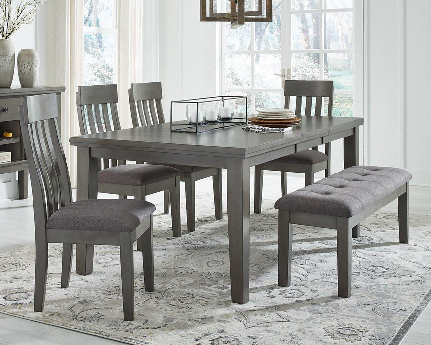 Hallanden Dining Room Set - Furniture Bros & Mattress (Bolingbrook, IL)