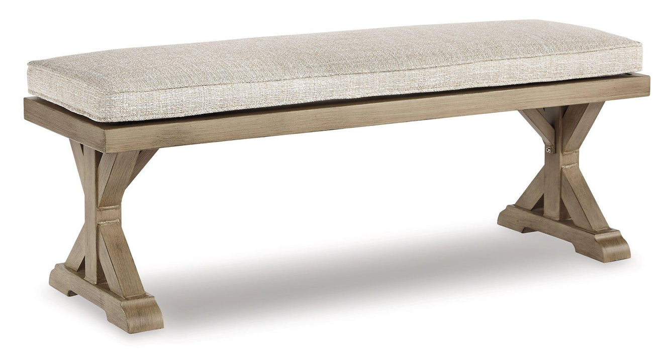 Beachcroft Outdoor Dining Set - Furniture Bros & Mattress (Bolingbrook, IL)