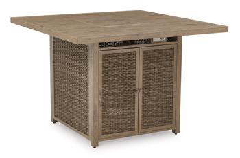 Walton Bridge Outdoor Dining Set - Furniture Bros & Mattress (Bolingbrook, IL)