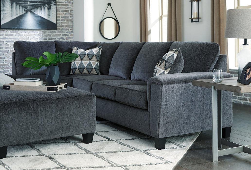 Abinger 2-Piece Sectional with Chaise - Furniture Bros & Mattress (Bolingbrook, IL)