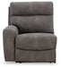 Next-Gen DuraPella Power Reclining Sectional Loveseat with Console - Furniture Bros & Mattress (Bolingbrook, IL)