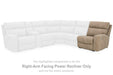 Next-Gen DuraPella Power Reclining Sectional Loveseat - Furniture Bros & Mattress (Bolingbrook, IL)