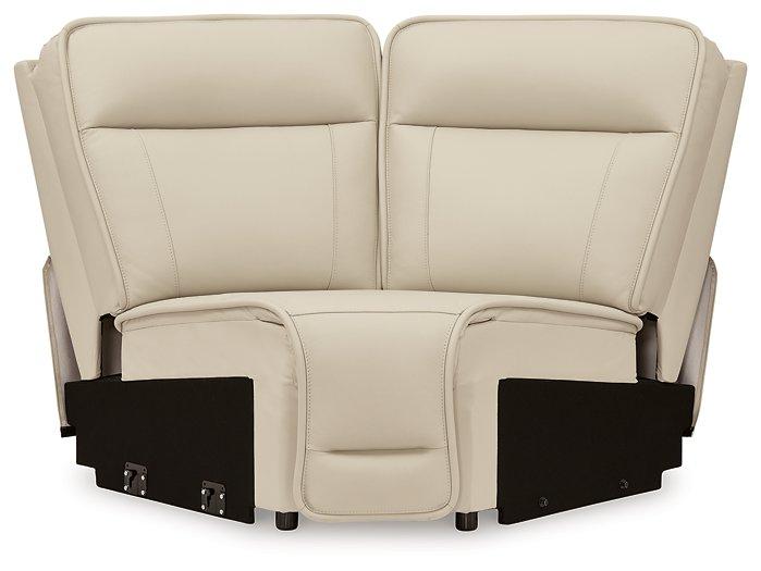 Double Deal Reclining Sectional with 2 Consoles - Furniture Bros & Mattress (Bolingbrook, IL)