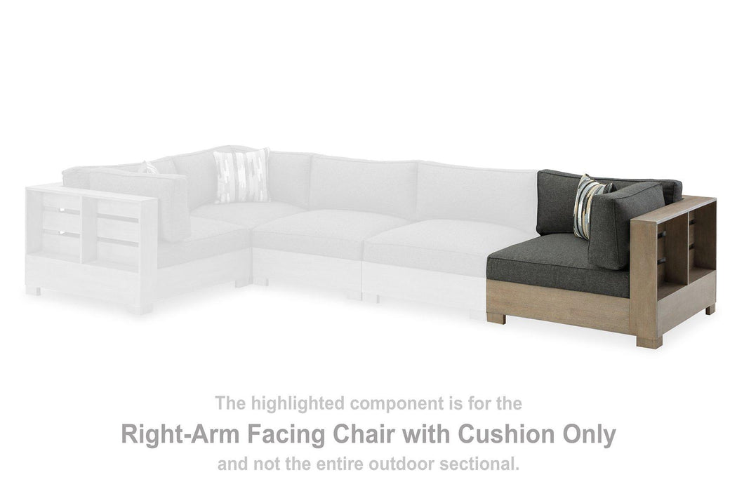 Citrine Park Outdoor Sectional - Furniture Bros & Mattress (Bolingbrook, IL)
