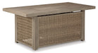 Beachcroft Outdoor Sofa, Lounge Chairs and Fire Pit - Furniture Bros & Mattress (Bolingbrook, IL)