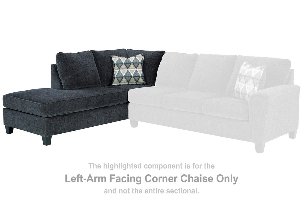 Abinger 2-Piece Sectional with Chaise - Furniture Bros & Mattress (Bolingbrook, IL)
